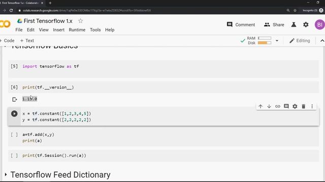 Getting Started with Tensorflow 2.0 & Executing First Code - DIY#3 смотреть онлайн