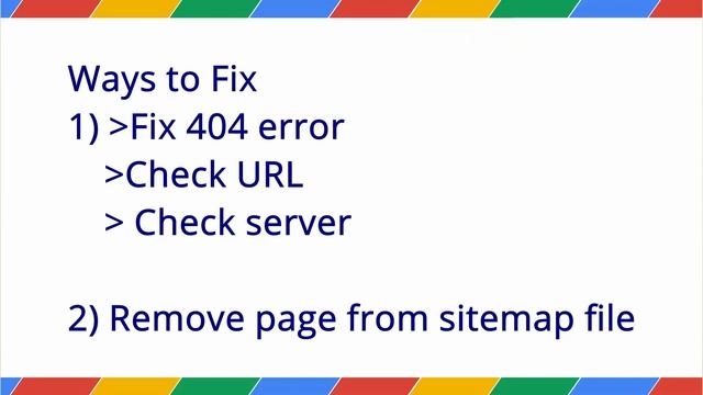 Ways To Fix Submitted URL not found 404 Google Search Console смотреть онлайн