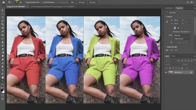 Photoshop complete course | part 5 | Hue/Saturation | color balance | color lookup смотреть онлайн
