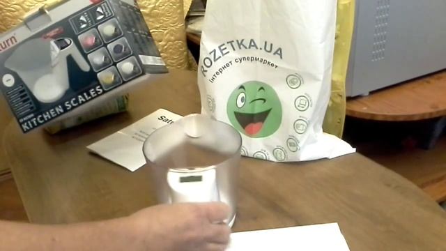 Весы кухонные с чашей Saturn ST-KS7800 смотреть онлайн