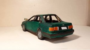 Audi 100 c4 из пластилина