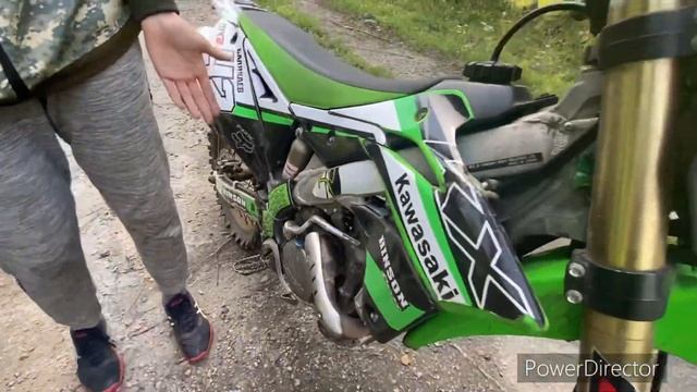 Обзор на Kawasaki Kx250f и сравнение