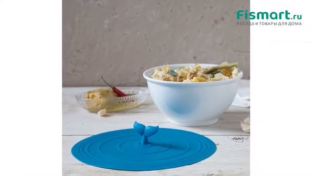 Обзор посуды для кухни | Крышка силиконовая Peleg Design Moby PE865: где купить недорого - Fismart смотреть онлайн