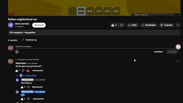 NEIGHBOURHOOD WAR GOT BANNED??? (ROBLOX) смотреть онлайн