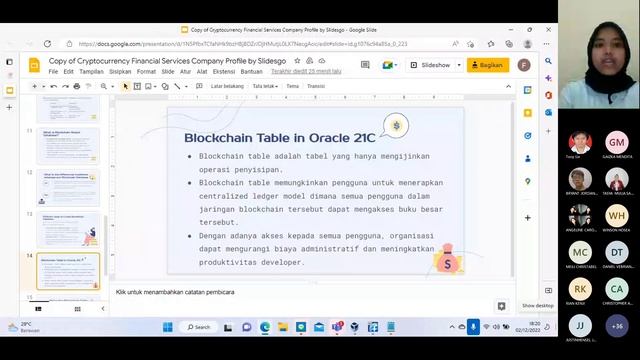 presentasi oracle database administrator - Blockchain - Kelompok acyntya смотреть онлайн