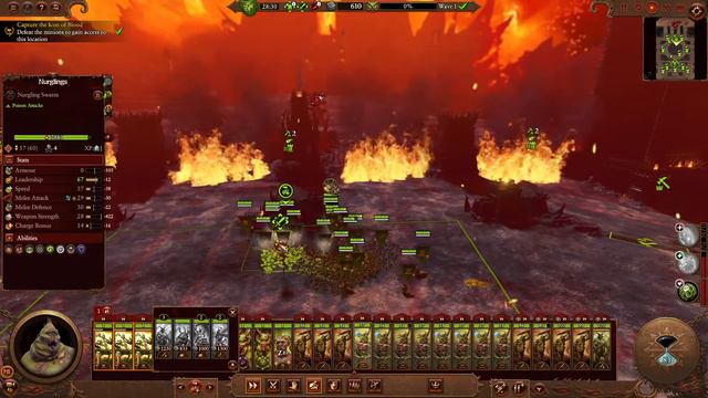 Total War Warhammer 3: Survival Battle for Khorn's soul with Ku'gath Plaguefather + cinematic смотреть онлайн