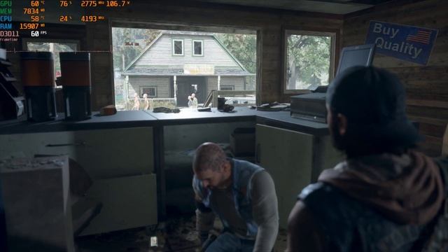teste na rtx 4060 + i5 12400f no Days Gone 1440p Ultra смотреть онлайн