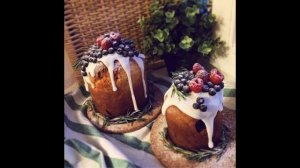 ПАСХА 2021. Как украсить Кулич .Идеи для украшения Куличей