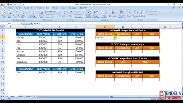 4 Macam Rumus VLOOKUP смотреть онлайн