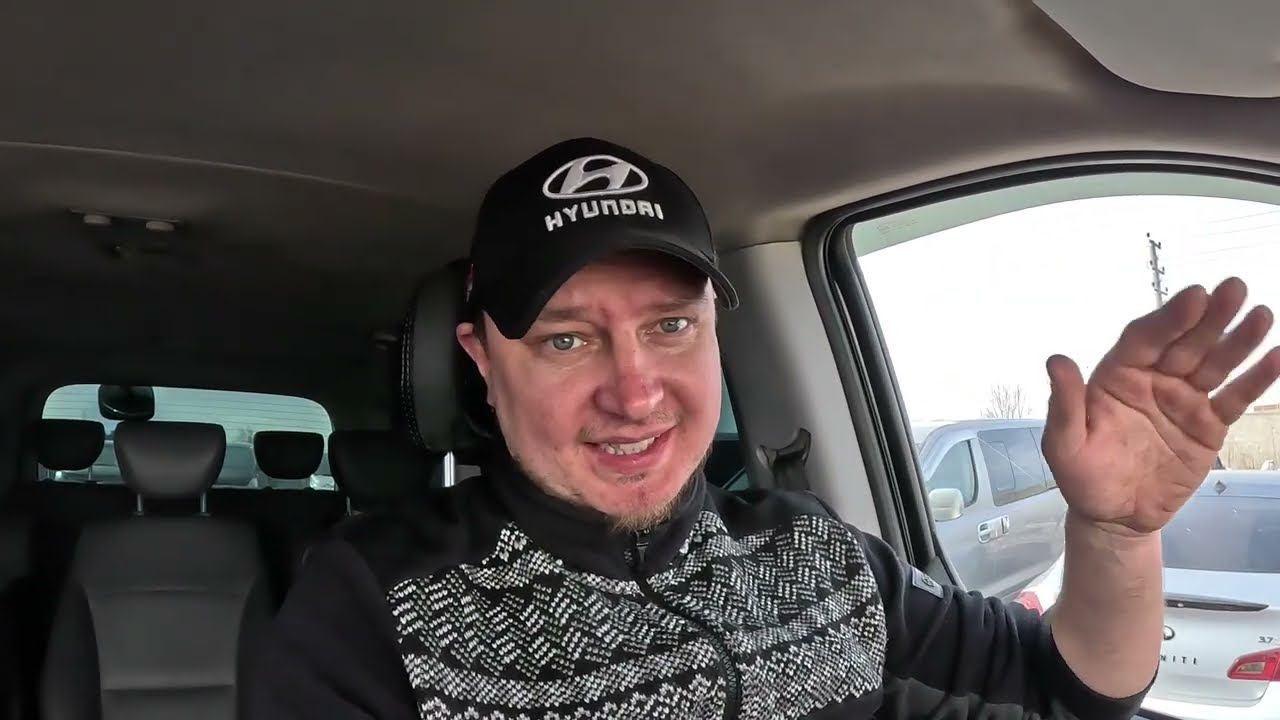 Hyundai Grand Starex C VQ35, покатаемся за рулем?