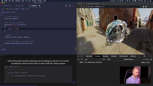 lesson35 | Mixing HTML and WebGL смотреть онлайн