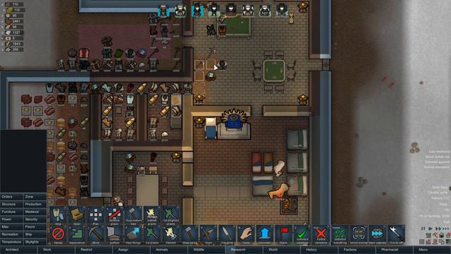 Rimworld 1.0 Medieval Time NO POWER | Part 52 | A Rose Like No Other смотреть онлайн