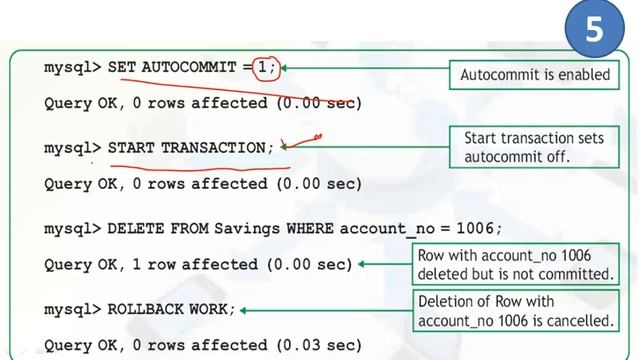 Rollback a transaction to Savepoint in SQL for Informatics Practices Class 12th CBSE смотреть онлайн