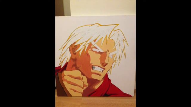 Street Fighter Oil Painting Ken Masters смотреть онлайн