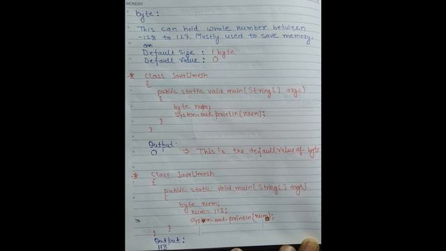 Java Data Types смотреть онлайн