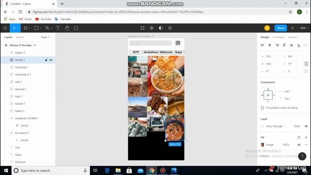 Desain Instagram - Figma смотреть онлайн