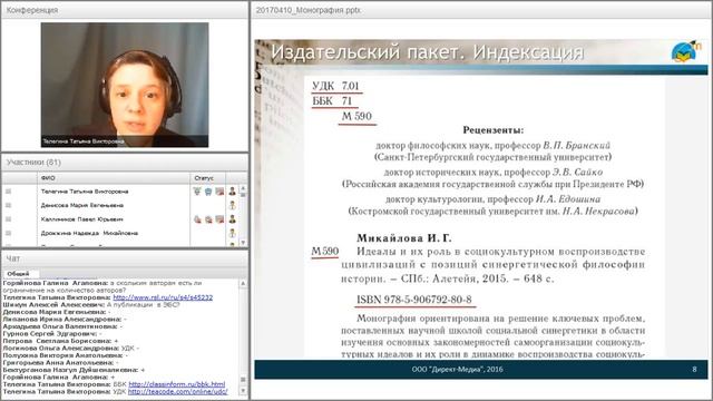 Стандарты научной публикации в монографическом издании смотреть онлайн