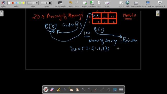 Pointers and ARRAY ( 1D AND 2D ) | Detailed смотреть онлайн