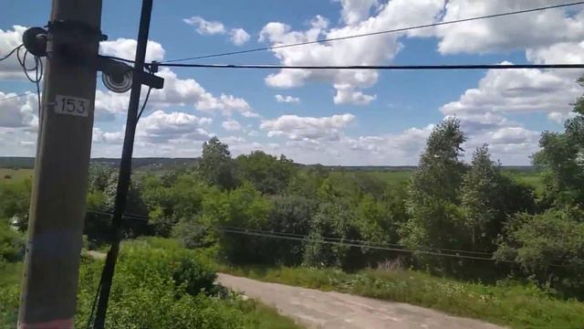 На поезде через Оку, участок Серпухов - 107 км. смотреть онлайн