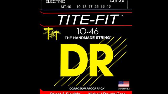 DR Strings Tite Fit Electric Guitar Strings Demo смотреть онлайн