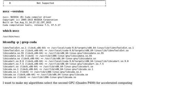 Ubuntu: Is my Cuda installation a mess? смотреть онлайн