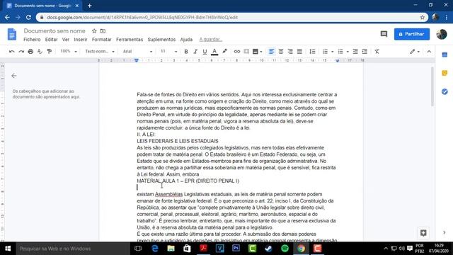 COMO FORMATAR UM TRABALHO NO GOOGLE DOCS CONFORME A ABNT ! смотреть онлайн