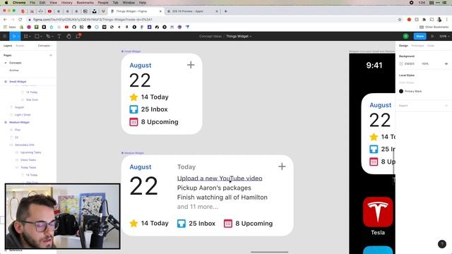 My Full Design Process: Things iOS 14 Widget Concept + Source File! смотреть онлайн