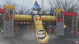 ГОРКА ПОЖИРАТЕЛЬ В РЕАЛЬНОЙ ЖИЗНИ. ДЕТСКАЯ ГОРКА ПОЖИРАТЕЛЬ ПЫТАЛАСЬ СЪЕСТЬ АЛИСУ!