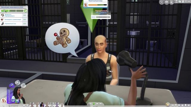 Let's Play The Sims 4 на работу - 44- Эпичненькая
