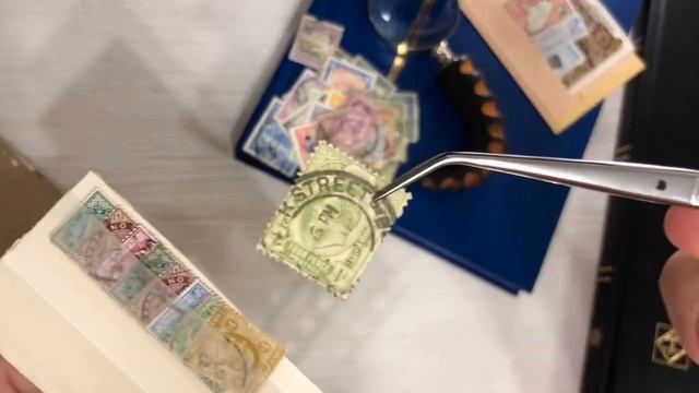 Филателия. Распаковка новых приобретений. Марки колоний смотреть онлайн