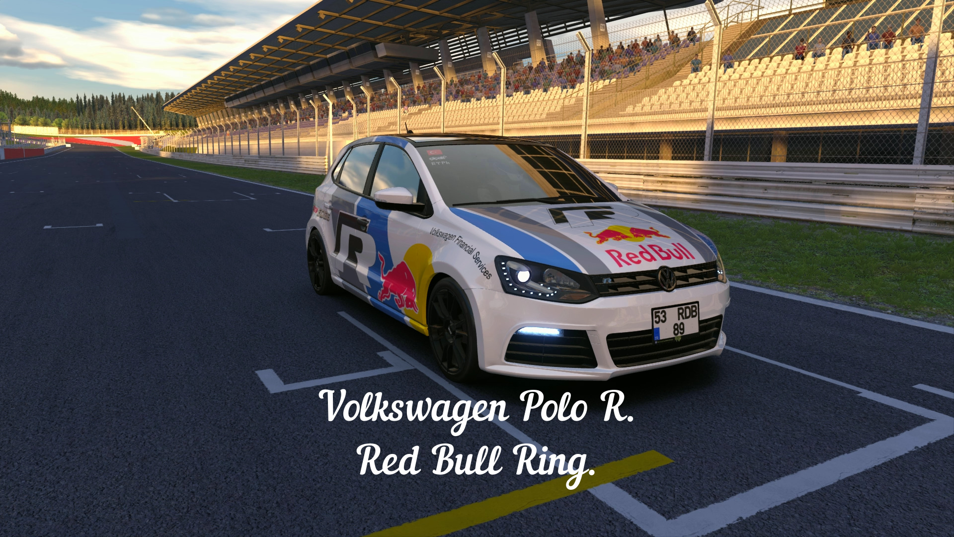 Volkswagen Polo R - Red Bull Ring | Assetto Corsa. смотреть онлайн