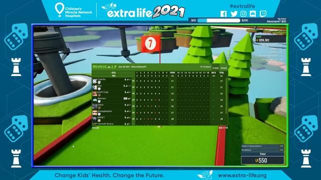 | Extra Life 2021 | Uniting for a Good Cause | Tower Unite Minigolf смотреть онлайн