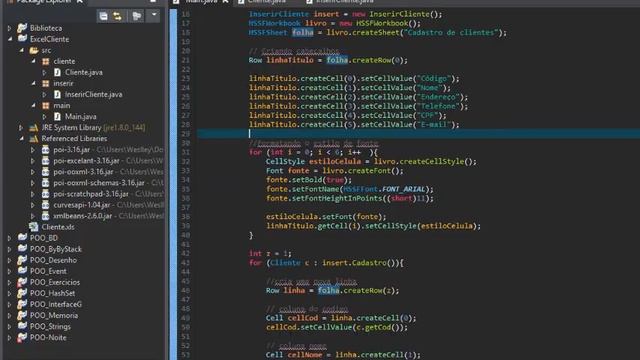 Java POO - Apache POI смотреть онлайн
