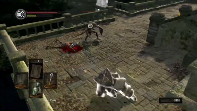 Dark Souls 1 Remastered: Helping someone and getting the Lightning Spear смотреть онлайн