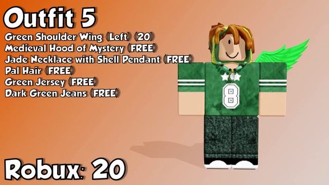 10 Awesome ROBLOX Outfits Under 20 Robux! смотреть онлайн