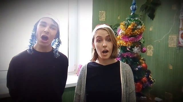 Поздравление от студентов ГГМК С НОВЫМ ГОДОМ!!!))) смотреть онлайн