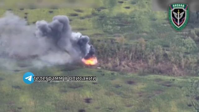 Выжгли личный состав с техникой