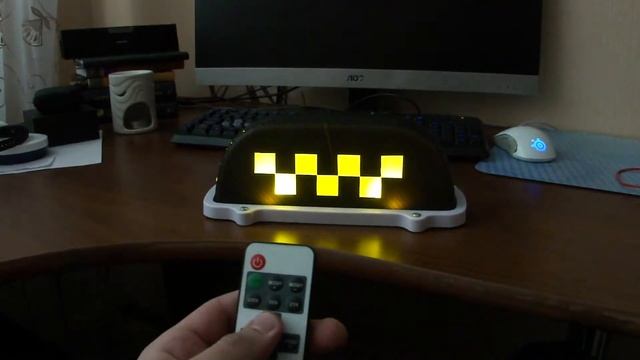 "Шашка" TAXI LED + RF Wireless смотреть онлайн