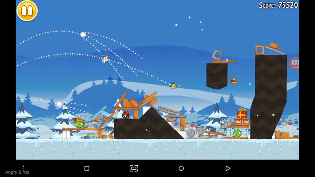 Angry Birds Holidays HD V1.1 Gameplay смотреть онлайн