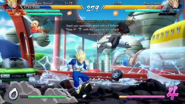 Dragon Ball Fighterz Vegeta Special Moves List смотреть онлайн