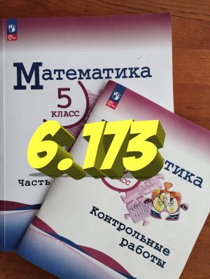 математика 5 класс номер 6.173