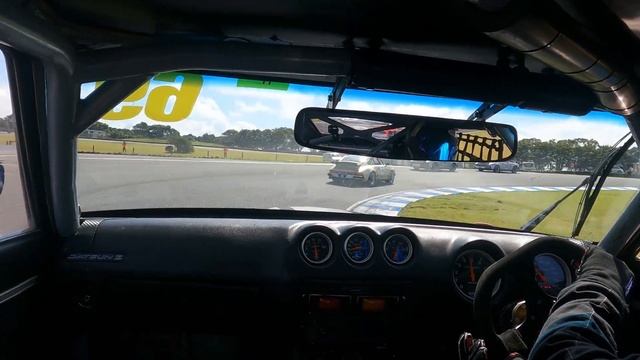 2023 Phillip Island Classic Group S race 3 / 31st to 6th!! / Datsun 280Z смотреть онлайн