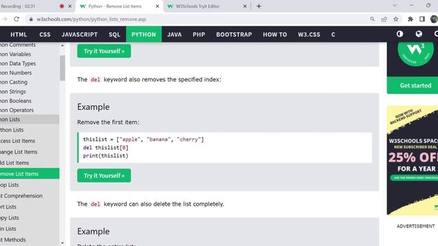 W3Schools PythonTutorial | Python Tutorial for beginners in Telugu | W3schools.com | W3schools смотреть онлайн