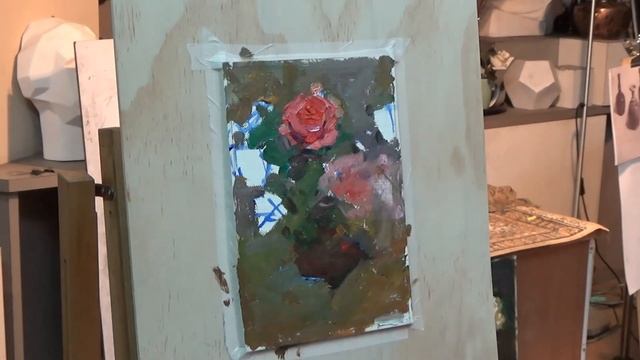 Live studio demonstration of still life study смотреть онлайн