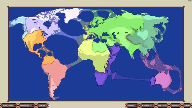 Ages of Conflict - Battle Royal Until One Nation Left! (States, Provinces, & Districts) смотреть онлайн