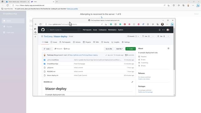 Deploying Blazor Mini Course: Updating Connection Strings in Azure смотреть онлайн