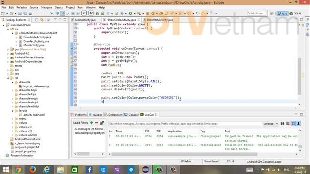 Lập trình Android nâng cao - 1 2 5 Canvas Graphics смотреть онлайн