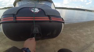 Тент для лодки ПВХ своими руками Hunter 345 лка