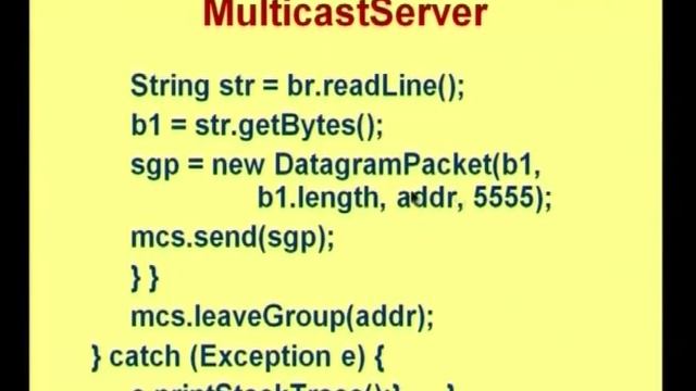 Socket Programming – Multi-Casting смотреть онлайн