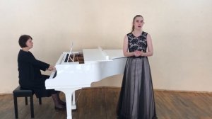 Ксения Волошина . Старшая В 1 . Русская народная песня " Вспомни , вспомни , мой любезный."